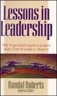 LESSONS IN LEADERSHIP book cover